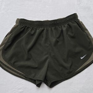Nike‎ Olive Green Running Shorts
